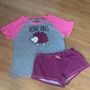 Joe boxer hedge hugs pajama set 🦔